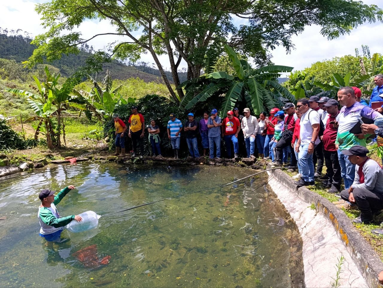 Comuna Guerreros de la Montaña activa proyecto de piscicultura en Yaracuy