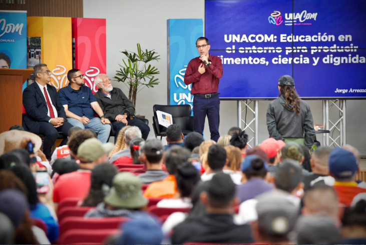Rector Arreaza: La misión de la educación en el entorno es producir alimentos, ciencia y dignidad