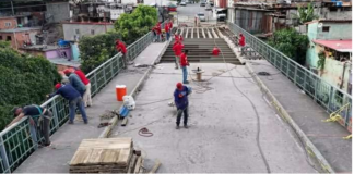Rehabilitan el puente El Cuño en Altagracia