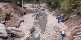 Avanza Plan de Mitigación de Riesgos en la quebrada Catuche para beneficiar a 300 familias de La Pastora